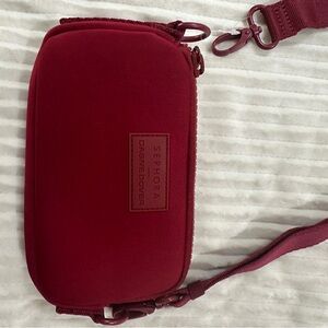 Dagne Dover Crossbody Bag in Deep Burgundy